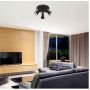 Rabalux Konrad lampa podsufitowa 3x50 W czarna 5324 zdj.3
