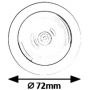 Rabalux Milo lampa meblowa 0,5 W biała 5730 zdj.2