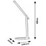 Rabalux Misha lampa biurkowa 1x7 W czarna 3350 zdj.2