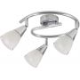 Rabalux Nicolette lampa podsufitowa 3x40 W biała-chrom 6769 zdj.1
