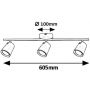 Rabalux lampa podsufitowa 3x18 W biała 5047 zdj.2