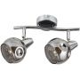 Rabalux Tamara lampa podsufitowa 2x40 W chrom-przydymiona 5347 zdj.1