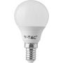 V-TAC Plastic Bulb żarówka 1x4,5W LED 3000 K biała  21168 zdj.1