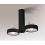 Shilo Natori lampa podsufitowa 2x15W LED czarna 2261 zdj.1