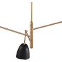 Step Into Design Ragno lampa wisząca 3x40 W czarna-złota ST-8625P black zdj.4