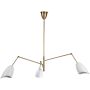 Step Into Design Ragno lampa wisząca 3x40 W biała-złota ST-8625P white zdj.1
