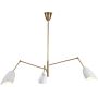 Step Into Design Ragno lampa wisząca 3x40 W biała-złota ST-8625P white zdj.2