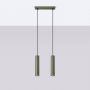 Sollux Lighting Lagos lampa wisząca 2x10 W zielona SL.1485 zdj.4