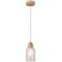 Spot-Light Alessandro Wood lampa wisząca1x60W dąb olejowany/transparent 1760174 zdj.3