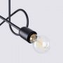 Sollux Lighting Loop lampa podsufitowa 2x15 W czarna SL.1472 zdj.9