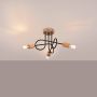 Sollux Lighting Ember lampa podsufitowa 3x15 W czarna SL.1477 zdj.10
