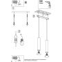 Sollux Lighting Lagos lampa wisząca 2x10 W czerwona SL.1490 zdj.3