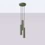 Sollux Lighting Lagos lampa wisząca 3x10 W zielona SL.1487 zdj.4
