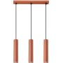 Sollux Lighting Lagos lampa wisząca 3x10 W czerwona SL.1491 zdj.1
