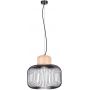 Sollux Lighting Gabbia lampa wisząca 1x15 W czarna SL.1847 zdj.1