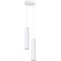 Sollux Lighting Lagos lampa wisząca 2x10 W biała SL.1868 zdj.1