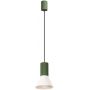 Sollux Lighting Estria lampa wisząca 1x10 W zielona/beżowa SL.1872 zdj.1