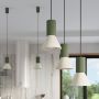 Sollux Lighting Estria lampa wisząca 1x10 W zielona/beżowa SL.1872 zdj.11