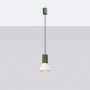 Sollux Lighting Estria lampa wisząca 1x10 W zielona/beżowa SL.1872 zdj.3