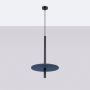 Sollux Lighting Feltro lampa wisząca 1x8 W czarna/niebieska SL.1881 zdj.3