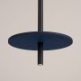 Sollux Lighting Feltro lampa wisząca 1x8 W czarna/niebieska SL.1881 zdj.5