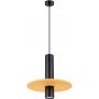 Sollux Lighting Pelta lampa wisząca 1x10 W czarna/żółta SL.1883 zdj.1