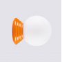 Sollux Lighting Zori kinkiet 1x8 W pomarańczowy SL.1893 zdj.4