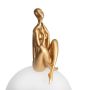 Step Into Design Woman lampa stołowa 1x40 W złota ST-6022-CGOLD zdj.3