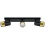 Strühm Puzon lampa podsufitowa 3x35 W czarna-złota 04280 zdj.1