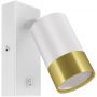 Strühm Puzon kinkiet 1x35 W biały/złoty 04285 zdj.1
