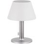 Strühm Pelagia lampa stołowa 1x2 W biała-chrom 04371 zdj.1
