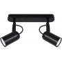 Strühm Lofta lampa podsufitowa 2x25 W czarna 04394 zdj.1