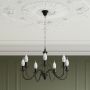 Sollux Lighting Minerwa lampa wisząca 7x40W czarna SL.0219 zdj.8
