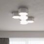 Sollux Lighting Sunde plafon 2x60W biały SL.1056 zdj.6