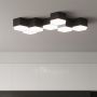 Sollux Lighting Sunde plafon 2x60W czarny/biały SL.1060 zdj.6