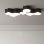Sollux Lighting Sunde plafon 2x60W czarny/biały SL.1061 zdj.5