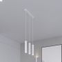 Sollux Lighting Lagos lampa wisząca 3x40W biała SL.1078 zdj.5
