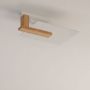 Sollux Lighting Lappo lampa podsufitowa 2x60W biały/drewno SL.1095 zdj.5