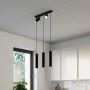 Sollux Lighting Ring lampa wisząca 5x40W czarna SL.1099 zdj.7