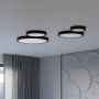 Sollux Lighting Onyx plafon 1x23 W czarny SL.1244 zdj.9