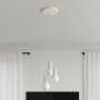 Sollux Lighting Halo lampa wisząca 3x8 W biała-beżowa SL.1720 zdj.11