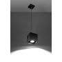 Sollux Lighting Quad lampa wisząca 1x40W czarna SL.0060 zdj.4