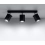 Sollux Lighting Merida lampa podsufitowa 3x40W czarna SL.0101 zdj.4