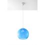 Sollux Lighting Ball lampa wisząca 1x60W błękit SL.0251 zdj.3