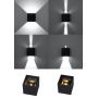 Sollux Lighting Luca kinkiet 1x6W LED czarny SL.0545 zdj.4