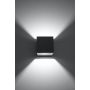 Sollux Lighting Quad 1 kinkiet 1x40W antracyt SL.0565 zdj.3