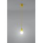Sollux Lighting Diego lampa wisząca 1x60W żółta SL.0578 zdj.7