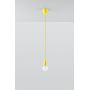 Sollux Lighting Diego lampa wisząca 1x60W żółta SL.0578 zdj.6