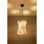 Sollux Lighting Oriana lampa wisząca 1x60W drewno naturalne SL.0642 zdj.4