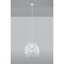 Sollux Lighting Gate lampa wisząca 1x60W biała SL.0662 zdj.7